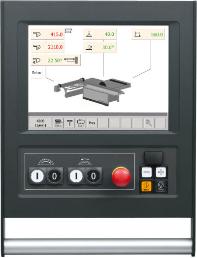 A photo of an Altendorf F45 Elmo Drive Control Unit