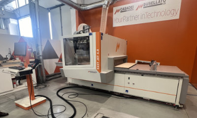 A promotional photo of a Casadei Easy Jet 4.8 machine