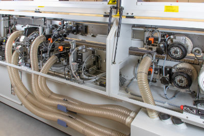 An image of an edgebander internals